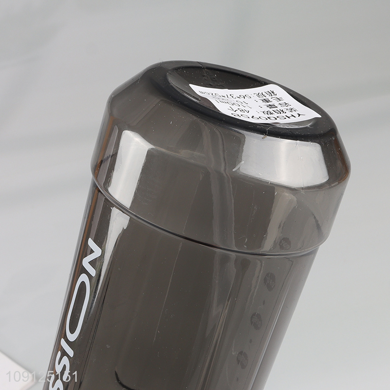 Hot Sale 1100ML Portable Plastic Water Bottle with Straw for Gym Fitness Office