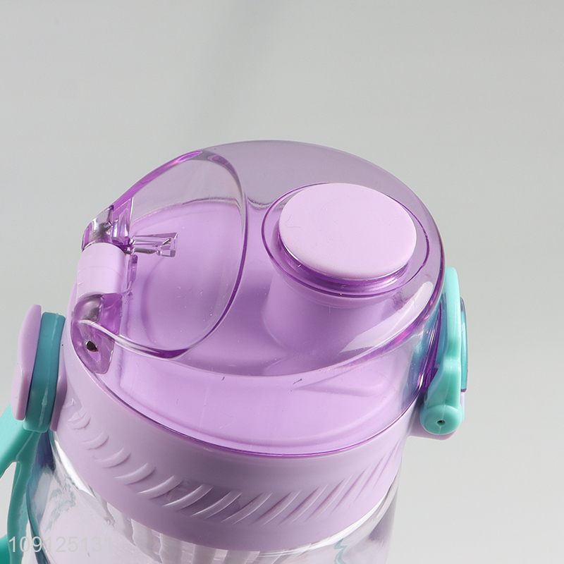 Good Quality 700ML Plastic Water Bottle with Leak Proof Flip Top & Tea Filter