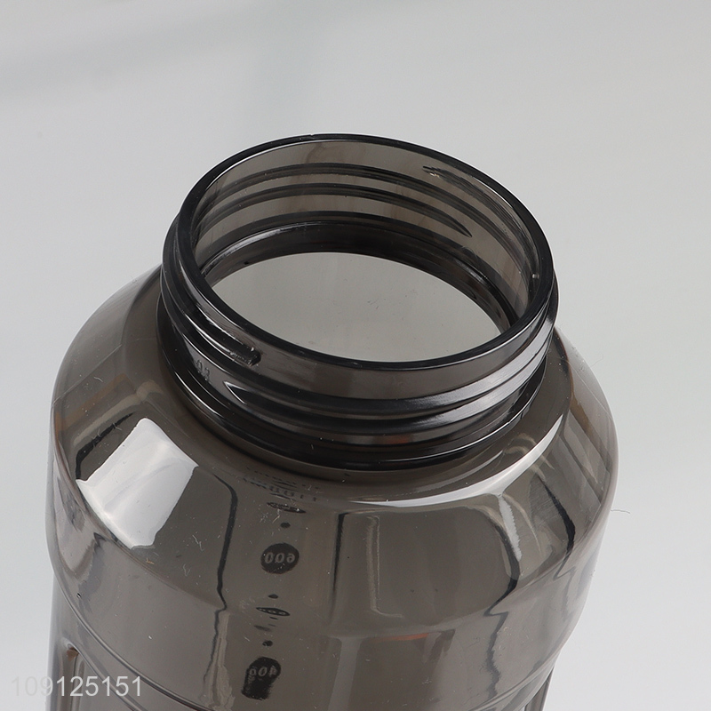 Hot Sale 1100ML Portable Plastic Water Bottle with Straw for Gym Fitness Office