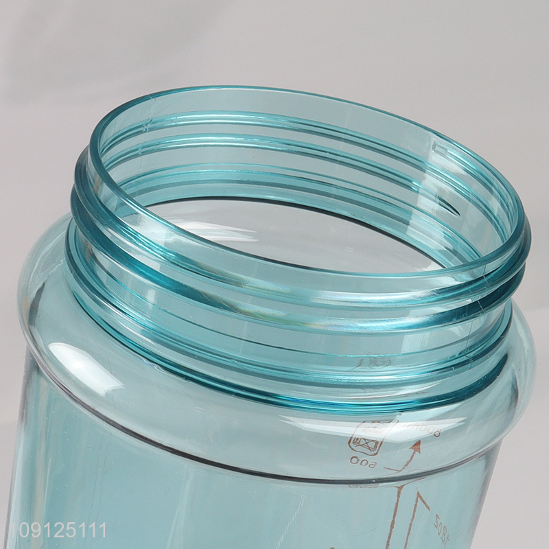 Factory Supply 800ML Leak Proof Plastic Sports Water Bottle with Tea Infuser