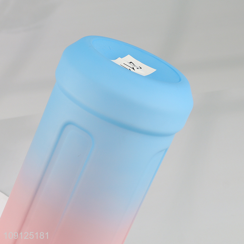 China Imports 700ML Plastic Sports Water Bottle with Spout Lid & Carry Handle