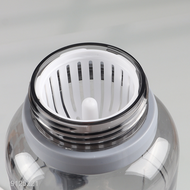 Hot Selling 1000ML Portable Reusable Plastic Sports Water Bottle with Tea Filter