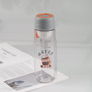 Online Wholesale 620ML Leak Proof Plastic Water Bottle with Tea Filter & Handle