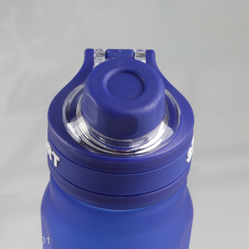 Factory Supply 700ML Spill Proof Plastic Sports Water Bottle with Carry Handle