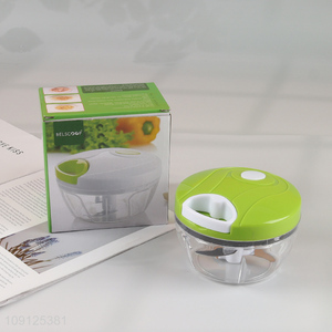 Popular Product Hand Pull String Food Chopper Cutter for Vegetables Fruits