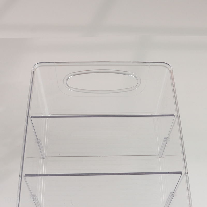 Factory Price Divided Plastic Storage Bin Multipurpose Plastic Storage Box