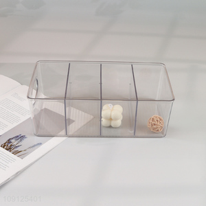 Factory Price Divided Plastic Storage Bin Multipurpose Plastic Storage Box