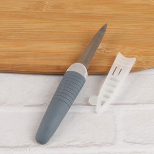 New Arrival Ultra Sharp Paring Knife Fruit Vegetable Knife with Cover