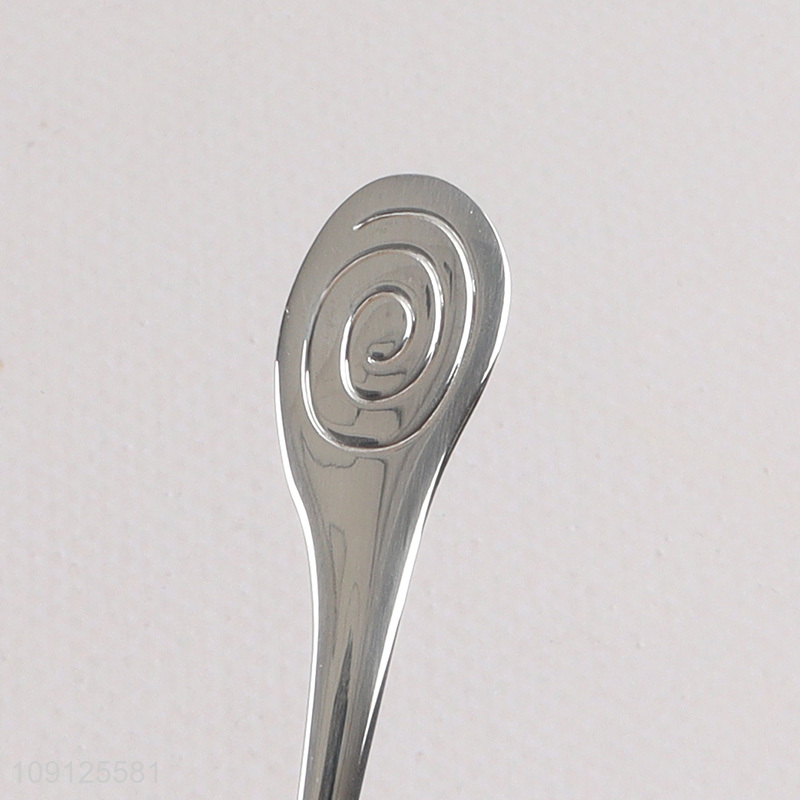 Popular Product Stainless Steel Dinner Spoon Cute Metal Spoon for Kids