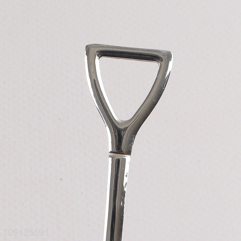 Wholesale Shovel Shape Stainless Steel Spoon Dessert Spoon Ice Cream Spoon