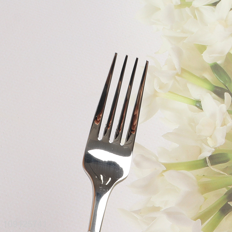 Factory Suppy Hammered Dinner Fork Stainless Steel Hammered Table Fork