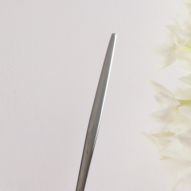 High Quality Stainless Steel Dinner Fork Long Handle Metal Table Fork