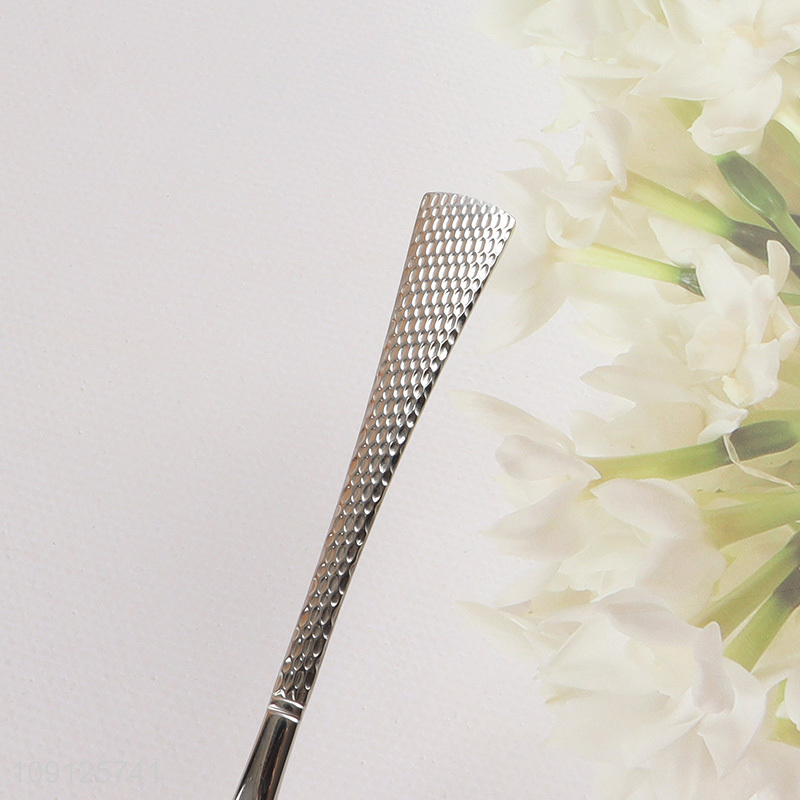 Factory Suppy Hammered Dinner Fork Stainless Steel Hammered Table Fork