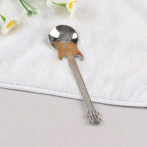 Hot Sale Stainless Steel Guitar Dessert Spoon Coffee Spoon Tea Spoon