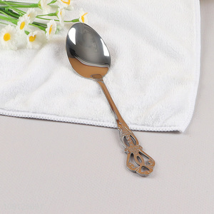 Online Wholesale Luxury Stainless Steel Dinner Spoon for Parties Weddings