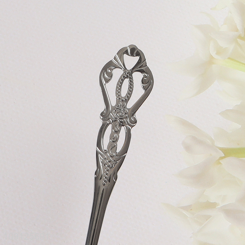 Online Wholesale Luxury Stainless Steel Dinner Spoon for Parties Weddings