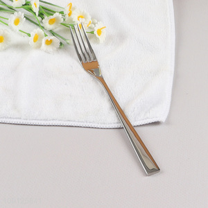 China Wholesale Dinner Fork Stainless Steel Shiny Mirror Table Fork