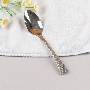 Hot Selling Stainless Steel Spoon Hammered Dinner Spoon for Restaurant