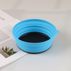 Wholesale 600ml Collapsible Silicone <em>Dog</em> <em>Bowl</em> Travel Water <em>Bowl</em> for Dogs