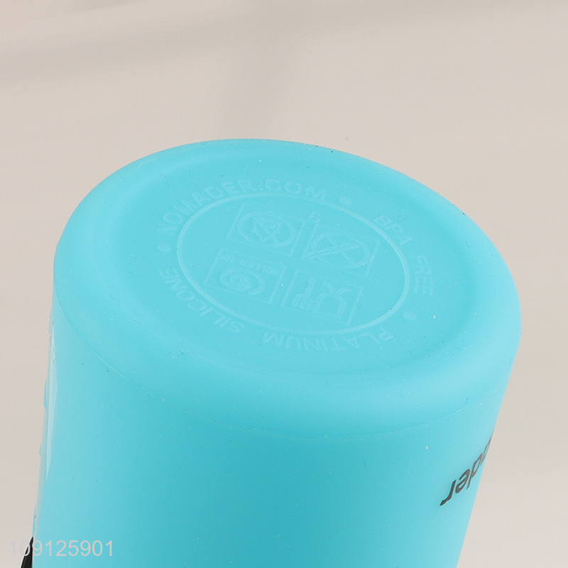 High Quality 650ml Collapsible Water Bottle Silicone Travel Water Bottle