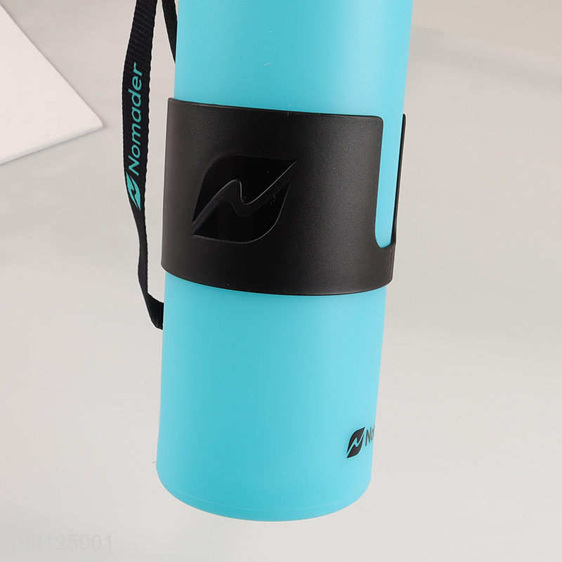 High Quality 650ml Collapsible Water Bottle Silicone Travel Water Bottle