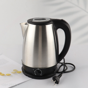 China wholesale stainless steel 1.8L electric water kettle for household