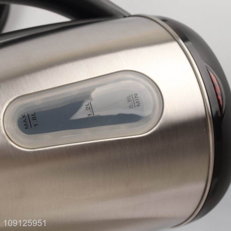Popular products stainless steel 1.8L electric water kettle for sale