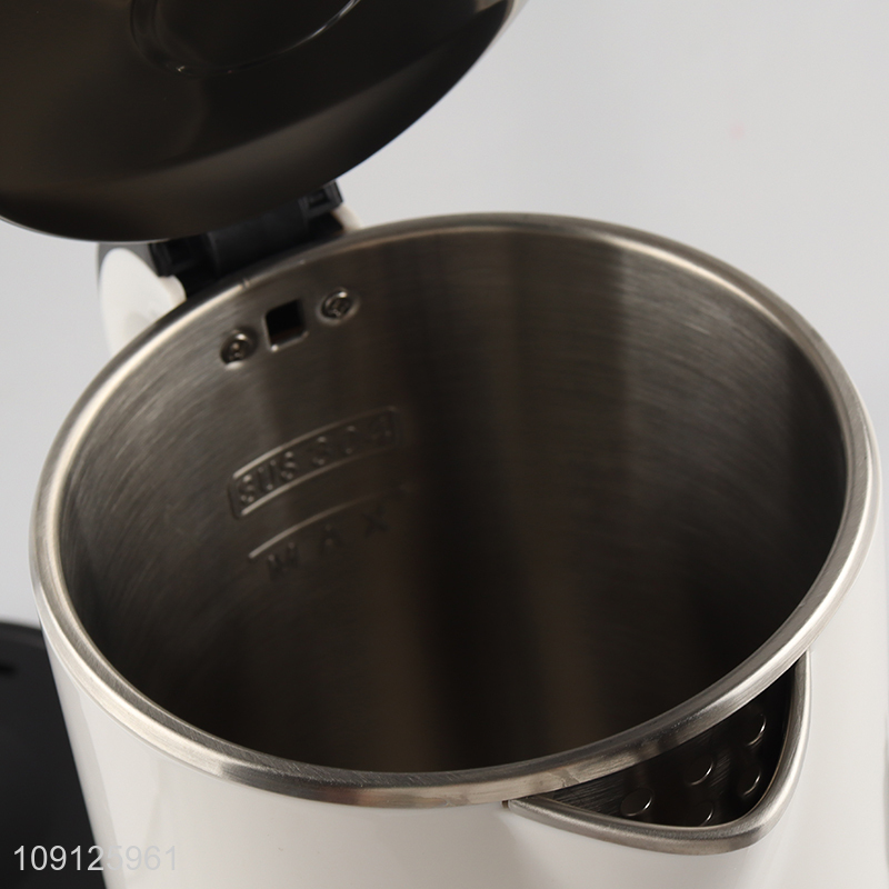 China supplier stainless steel home appliance 1.8L electric water kettle for sale