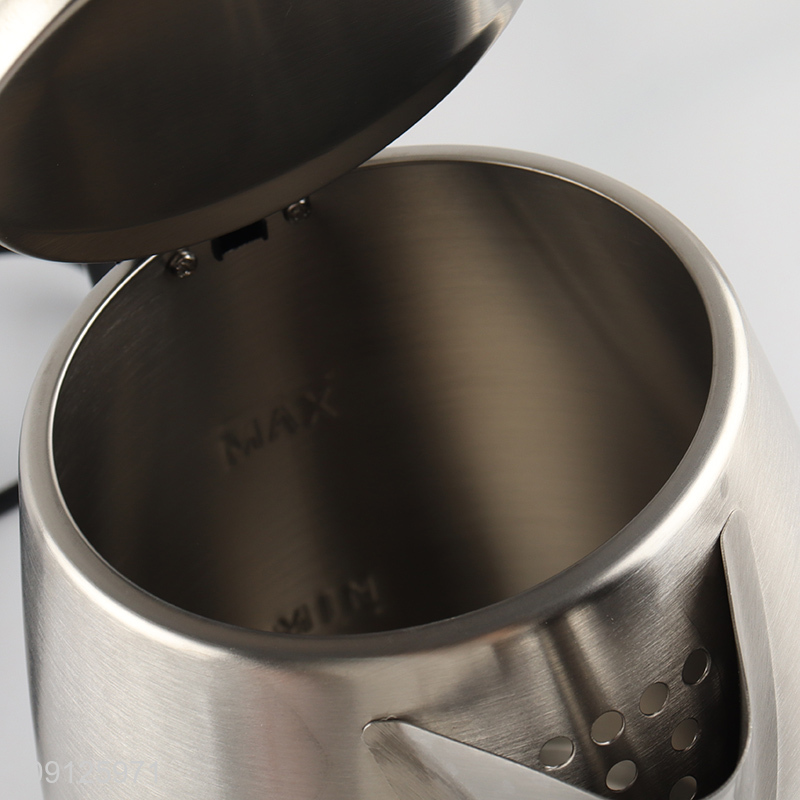 China wholesale stainless steel 1.8L electric water kettle for household