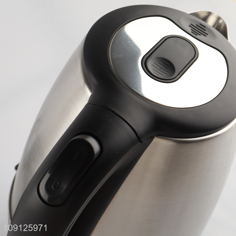 China wholesale stainless steel 1.8L electric water kettle for household