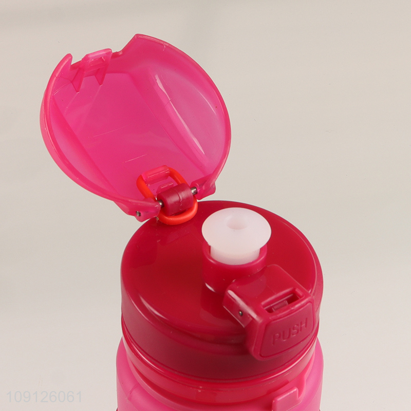 New Product Collapsible Silicone Water Bottle for Travel Hiking Camping