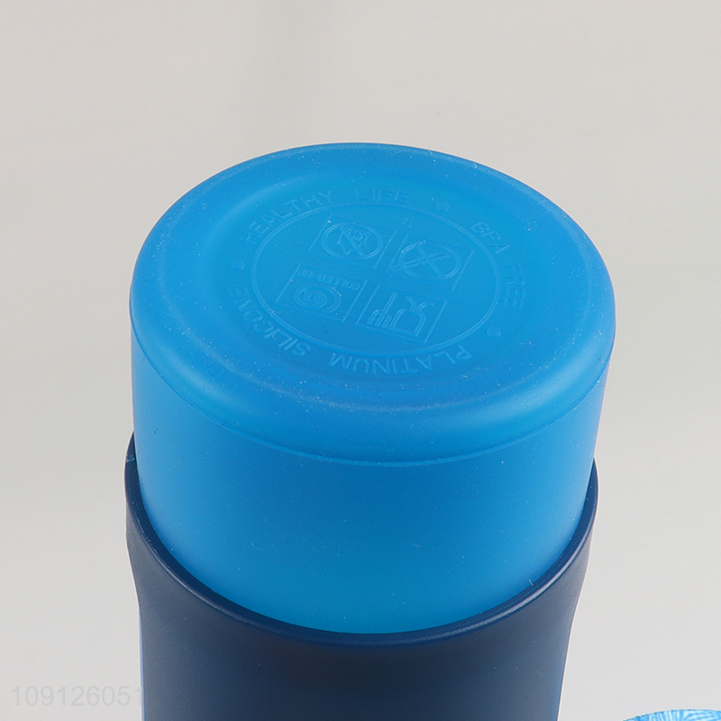 Hot Sale Collapsible Water Bottle Foldable BPA Free Silicone Water Bottle