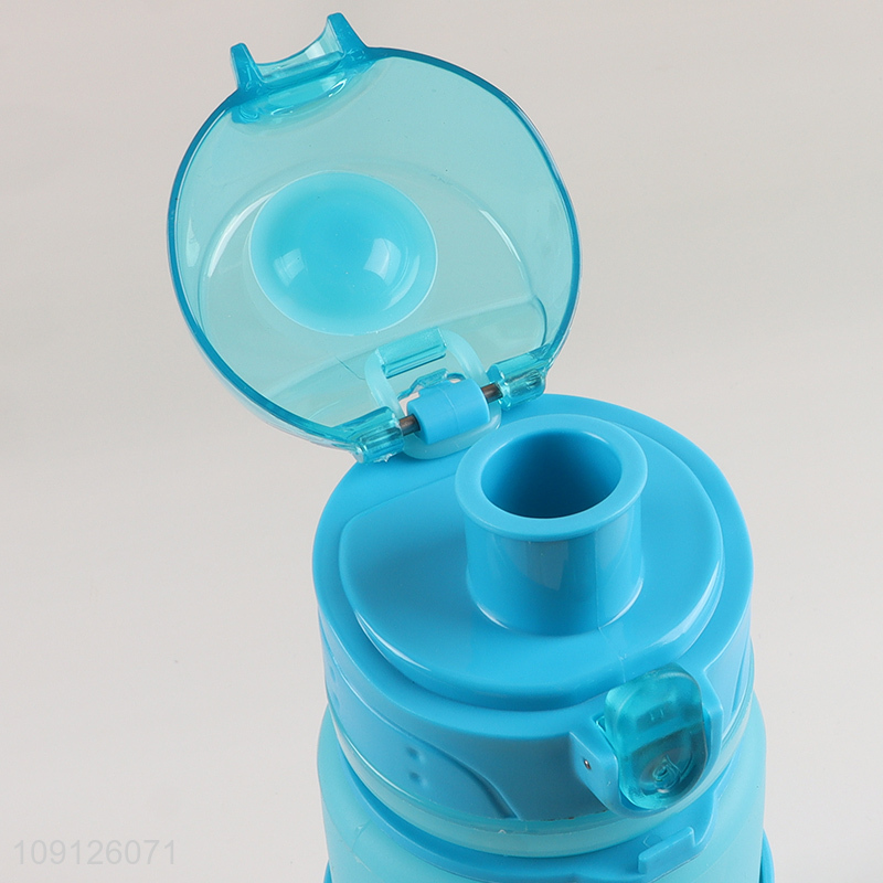 Wholesale Portable Leak Proof Collapsible BPA Free Silicone Water Bottle