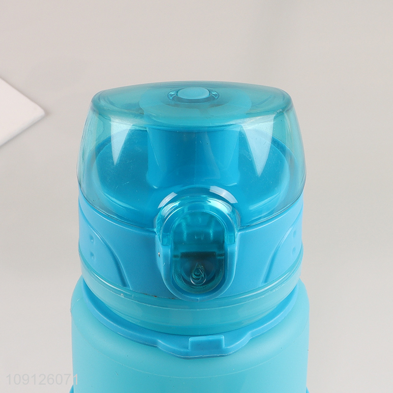 Wholesale Portable Leak Proof Collapsible BPA Free Silicone Water Bottle