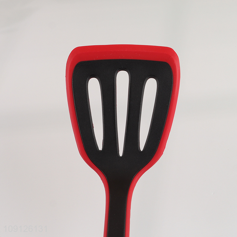 China Imports Non-Stick Food Grade Silicone Slotted Spatula Kitchen Utensils