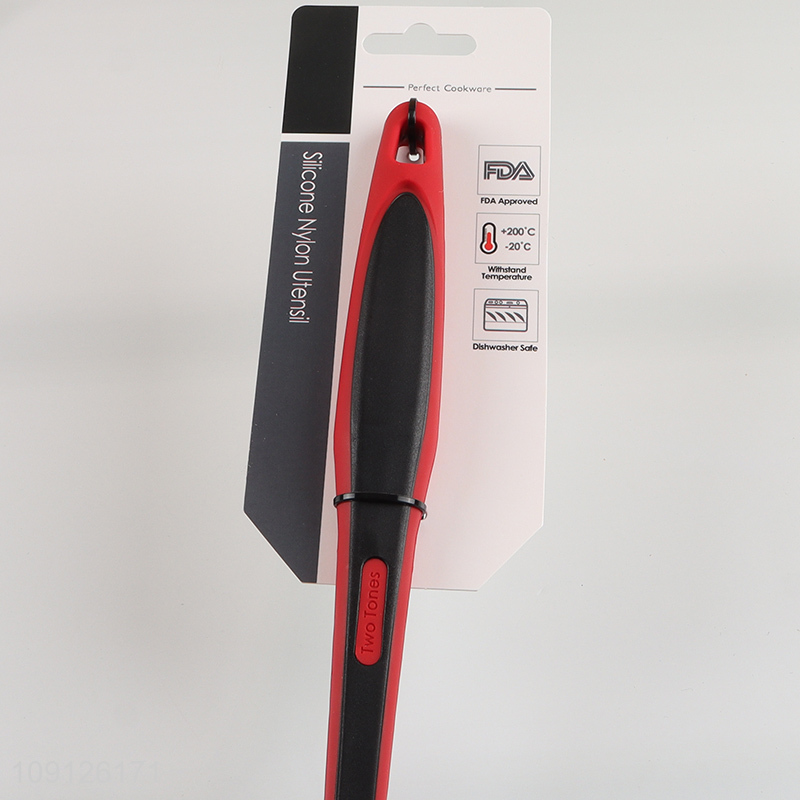 High Quality Heat Resistant Silicone Basting Spoon Kitchen Cooking Spoon