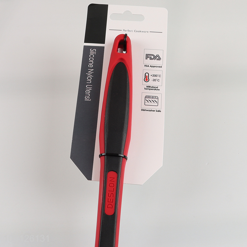 China Imports Non-Stick Food Grade Silicone Slotted Spatula Kitchen Utensils