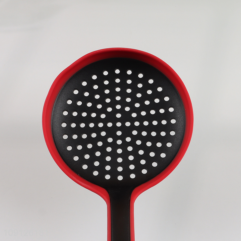 Good Quality Heat Resistant Silicone Nylon Slotted Spoon for Cooking Mixing