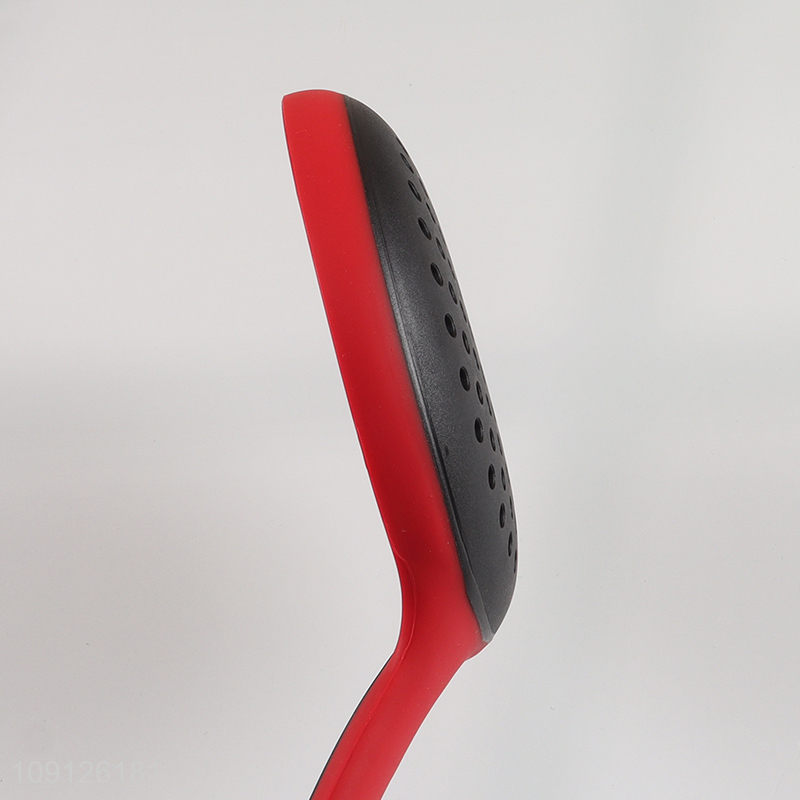 Good Quality Heat Resistant Silicone Nylon Slotted Spoon for Cooking Mixing