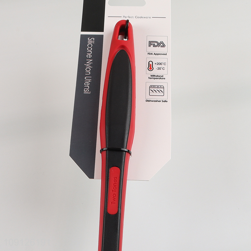 Online Wholesale Heat Resistant Silicone Pasta Fork Spaghetti Server Spoon