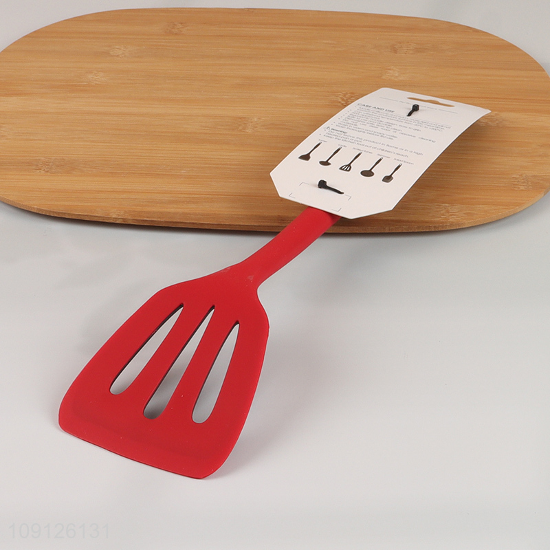 China Imports Non-Stick Food Grade Silicone Slotted Spatula Kitchen Utensils