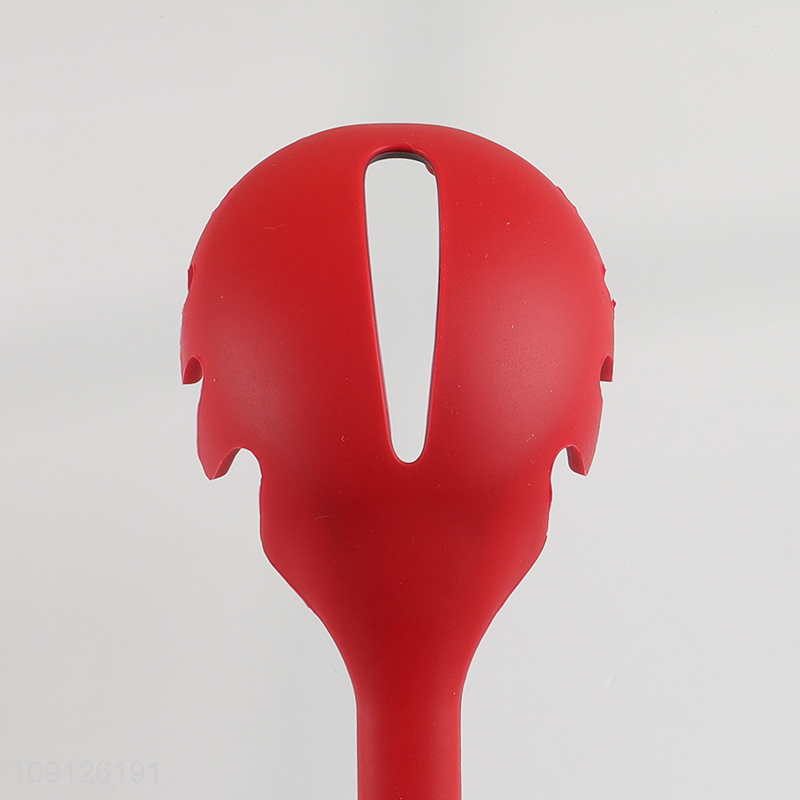 Online Wholesale Heat Resistant Silicone Pasta Fork Spaghetti Server Spoon