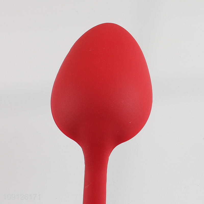 High Quality Heat Resistant Silicone Basting Spoon Kitchen Cooking Spoon