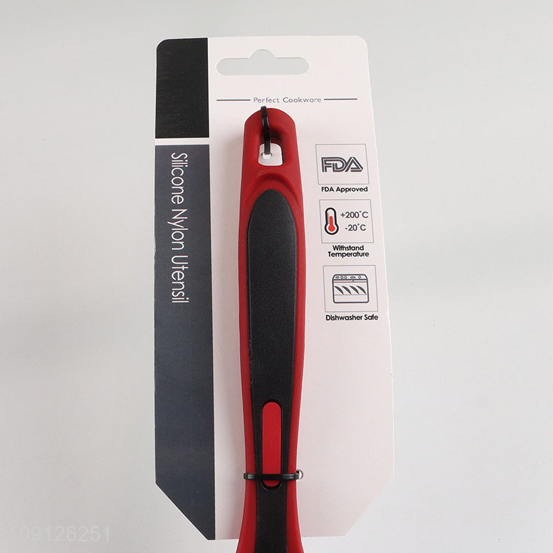 Popular Product Heat Resistant Food Grade Silicone Soup Spoon Cooking Ladle