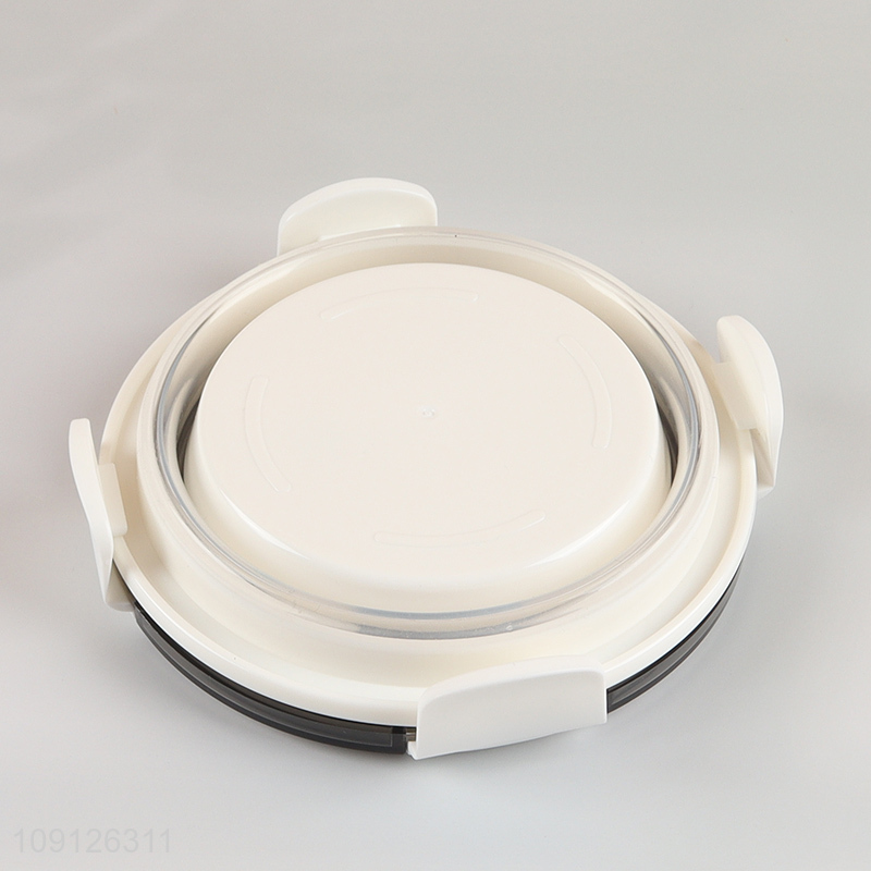 Factory Price Collapsible Slicone Bento Lunch Box Foldable Meal Pre Container