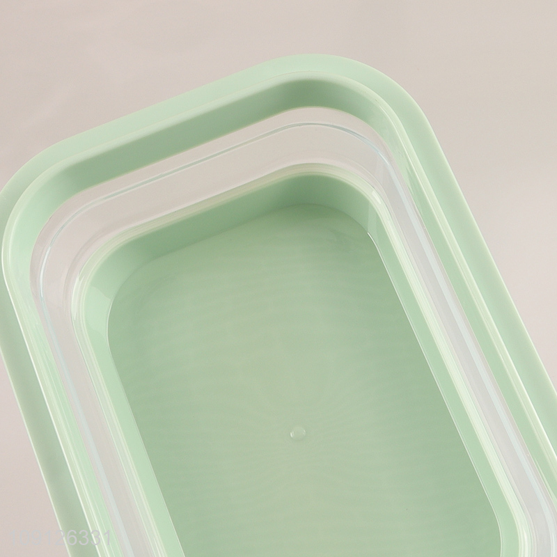 Hot Selling Collapsible Food Storage Container Reusable Foldable Slicone Lunch Box