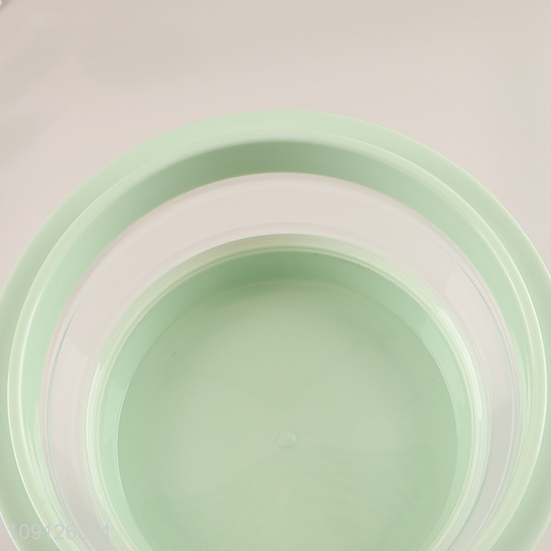 New Arrival Collapsible Slicone Lunch Box Meal Pre Container with Airtight Lid