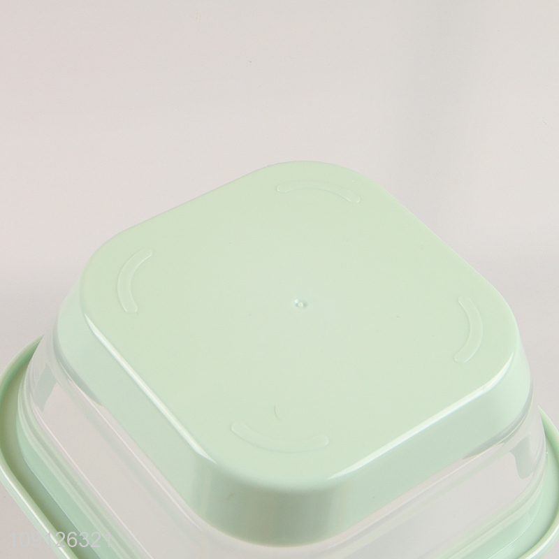 High Quality Collapsible Slicone Lunch Box Leak Proof Foldable Food Container