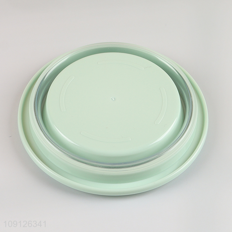 New Arrival Collapsible Slicone Lunch Box Meal Pre Container with Airtight Lid