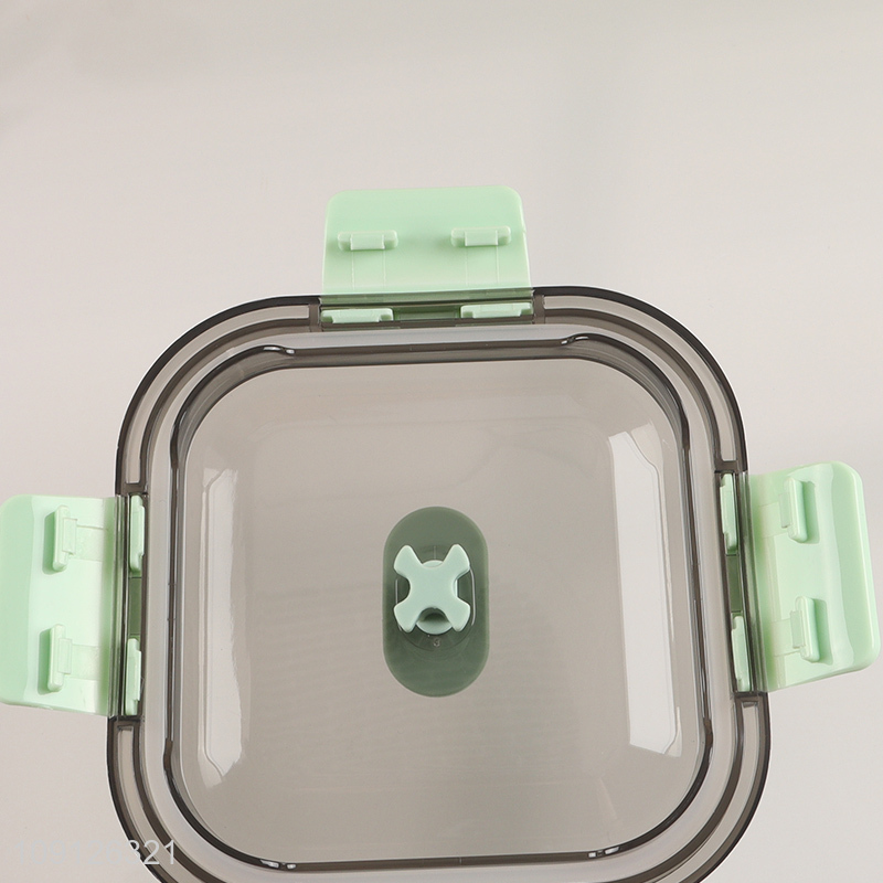 High Quality Collapsible Slicone Lunch Box Leak Proof Foldable Food Container